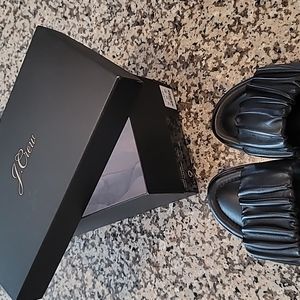 J Crew Scrunch Strap Sandal - EUC!